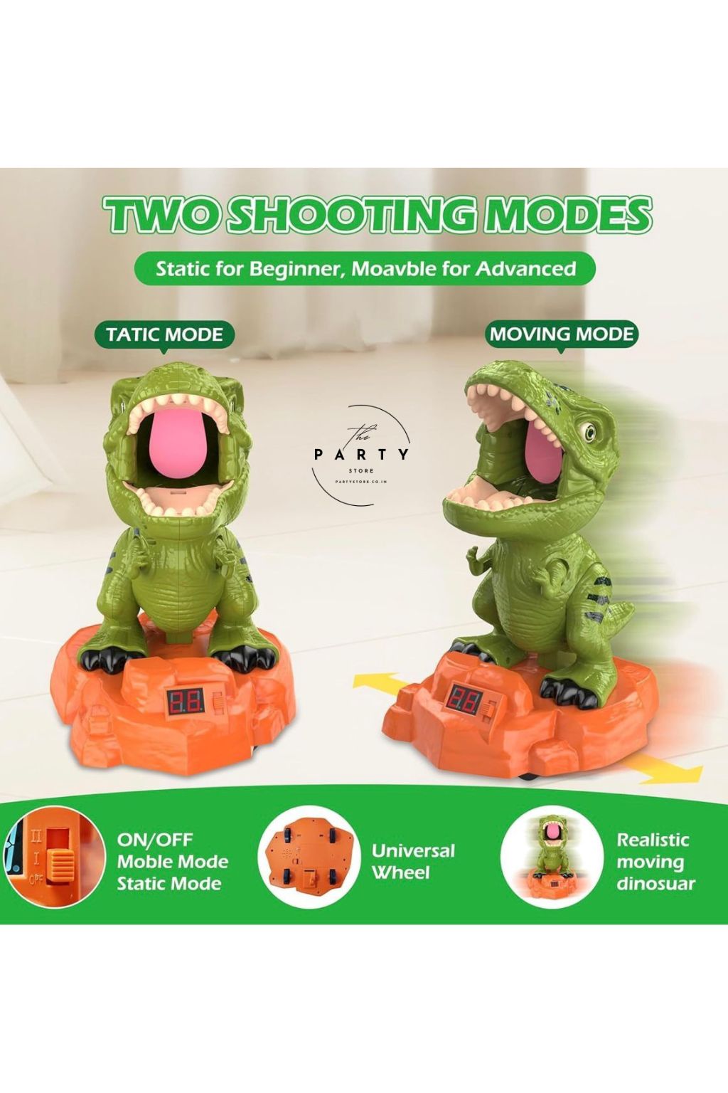 Dinosaur Shooting Toy