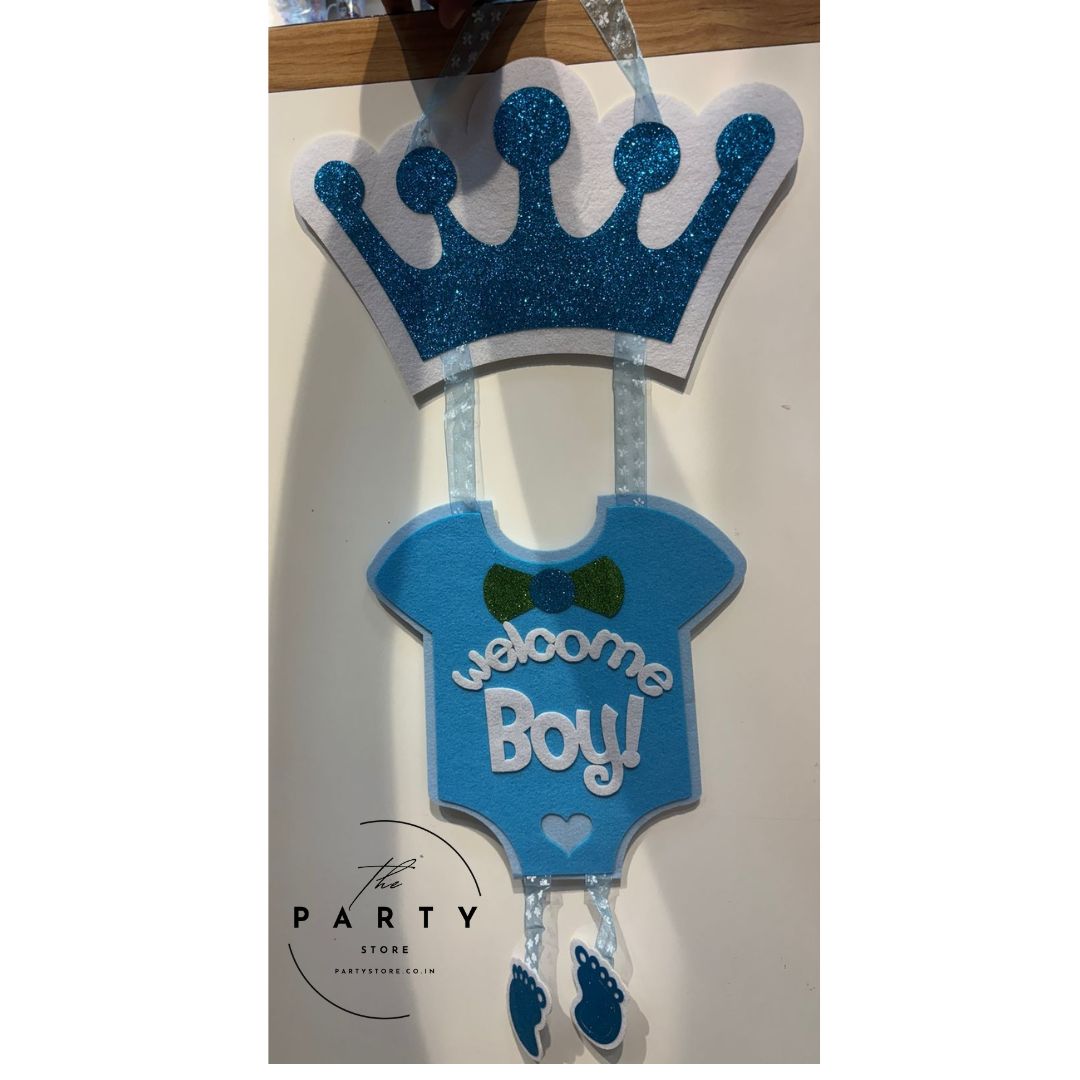 Welcome Boy Wall Hanging