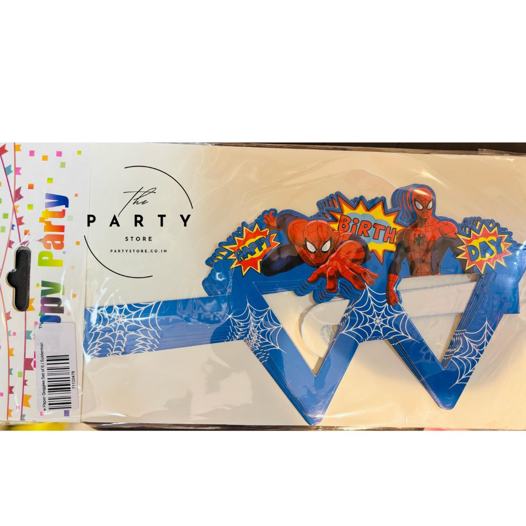 Theme Paper Goggles Set of 6