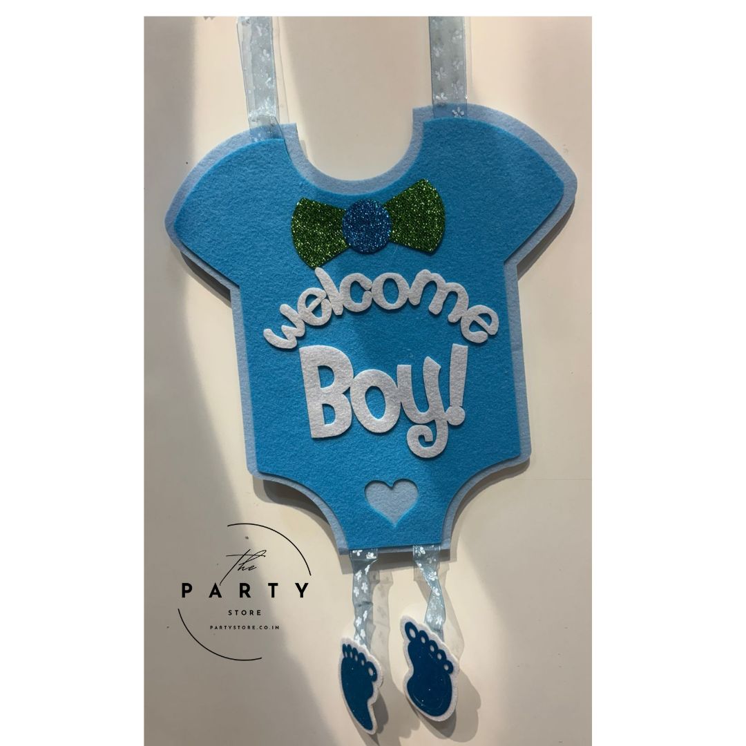 Welcome Boy Wall Hanging