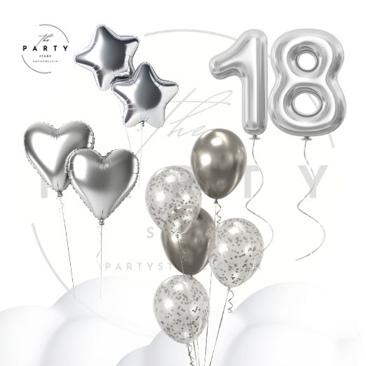 18th Birthday Milestone Birthday Balloons