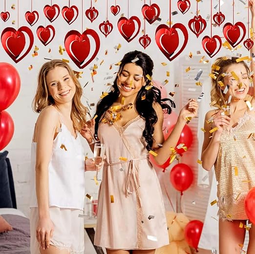 3D Love Heart Shape Hanging