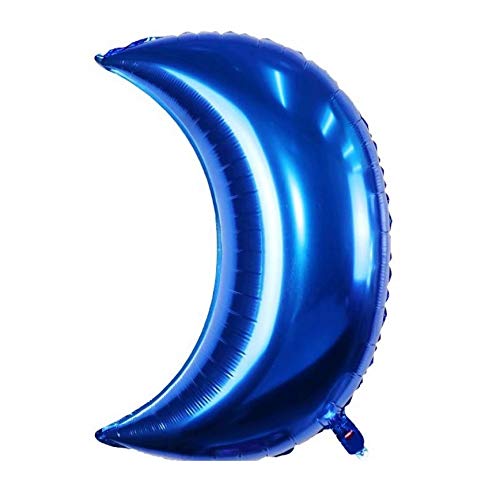 Moon Shaped Foil Balloons Pack of 1 Balloon