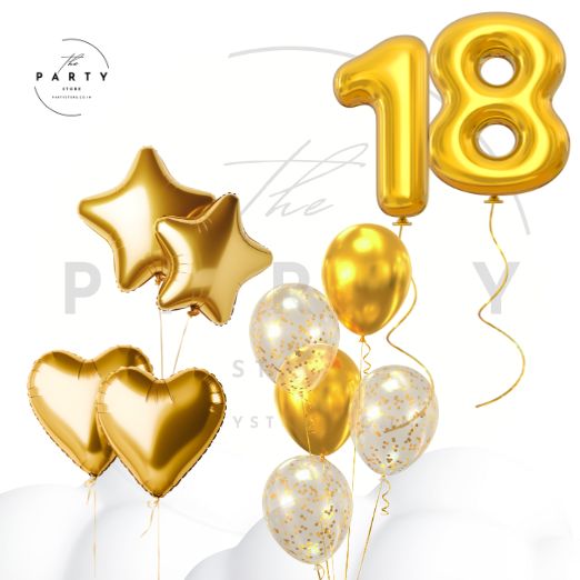 18th Birthday Milestone Birthday Balloons