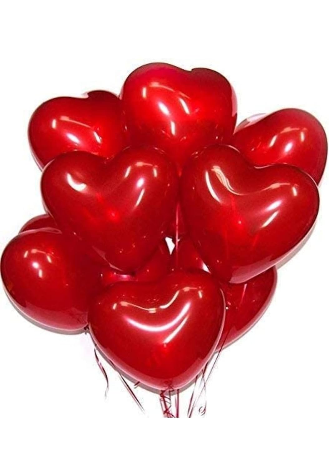 Letax Heart Shape Balloon Pack of 50 Pcs