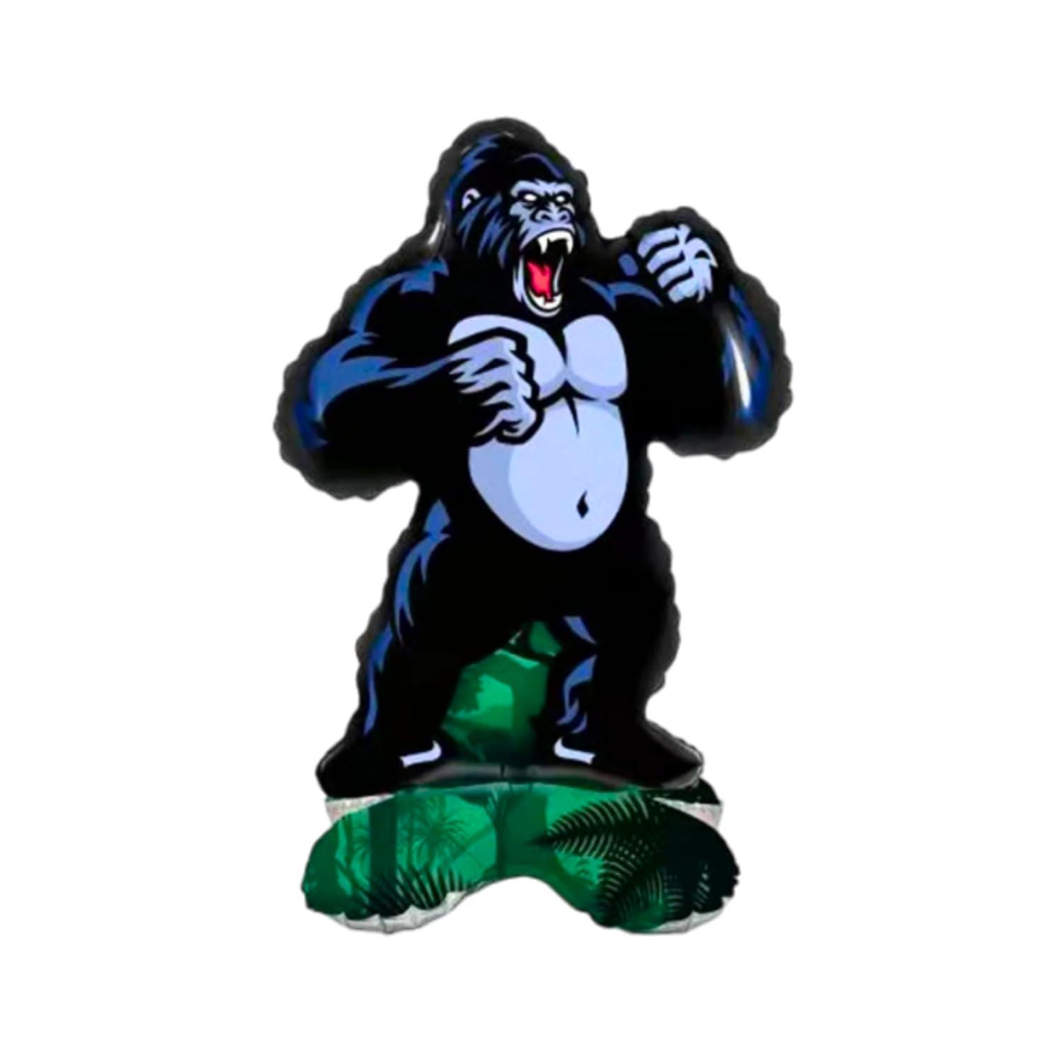 Self Standing Gorilla Foil Balloon for Kids Party - The Party Store