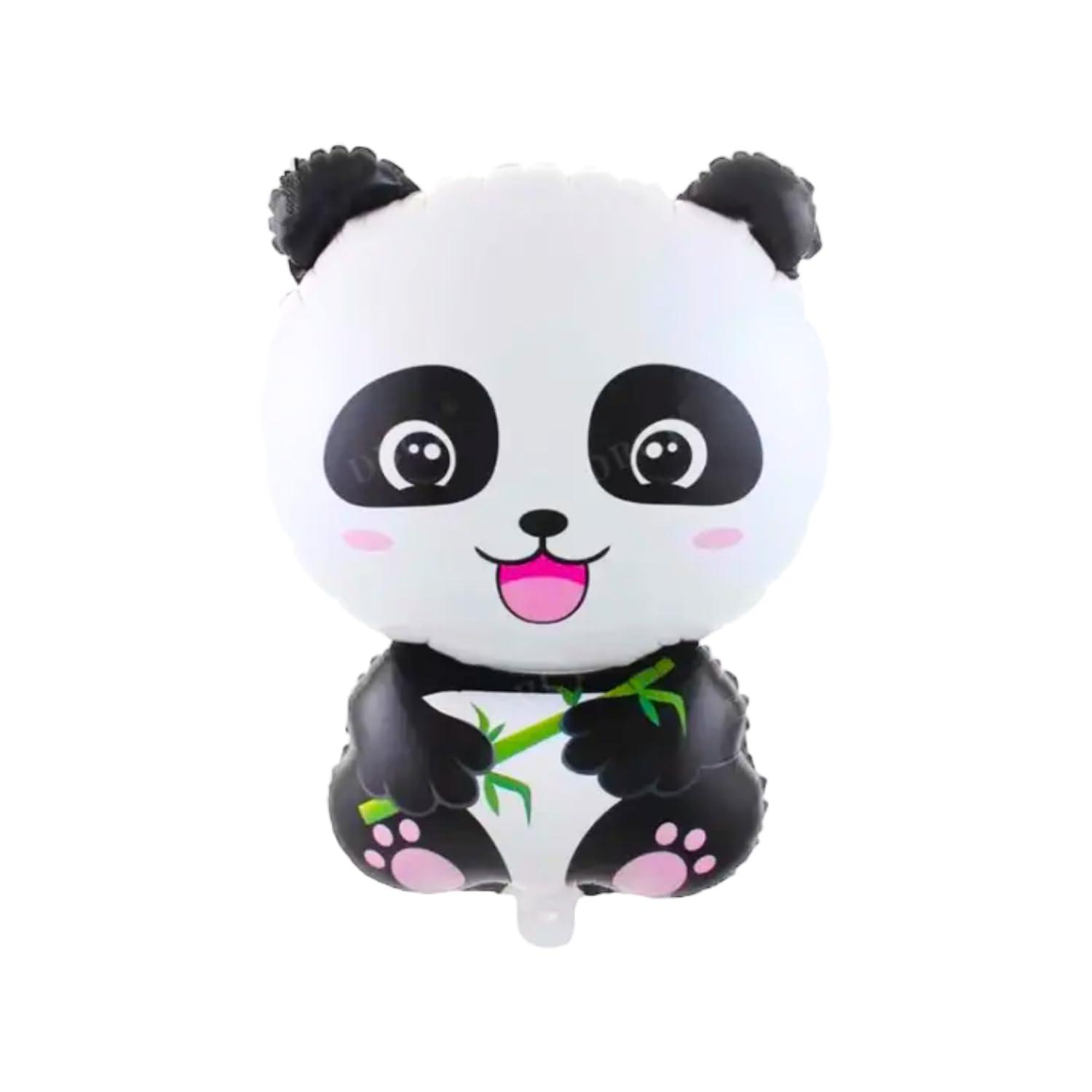 Zoo Theme Panda Foil Balloon for Birthday Party Decoration (Pack of 1) - The Party Store