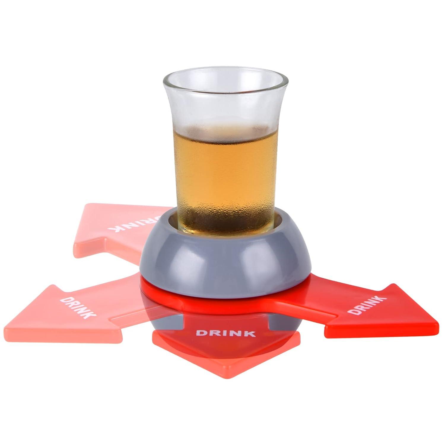Spin The Shot Fun Drinking Game Spin Shot Game Party Games for Adults - The Party Store