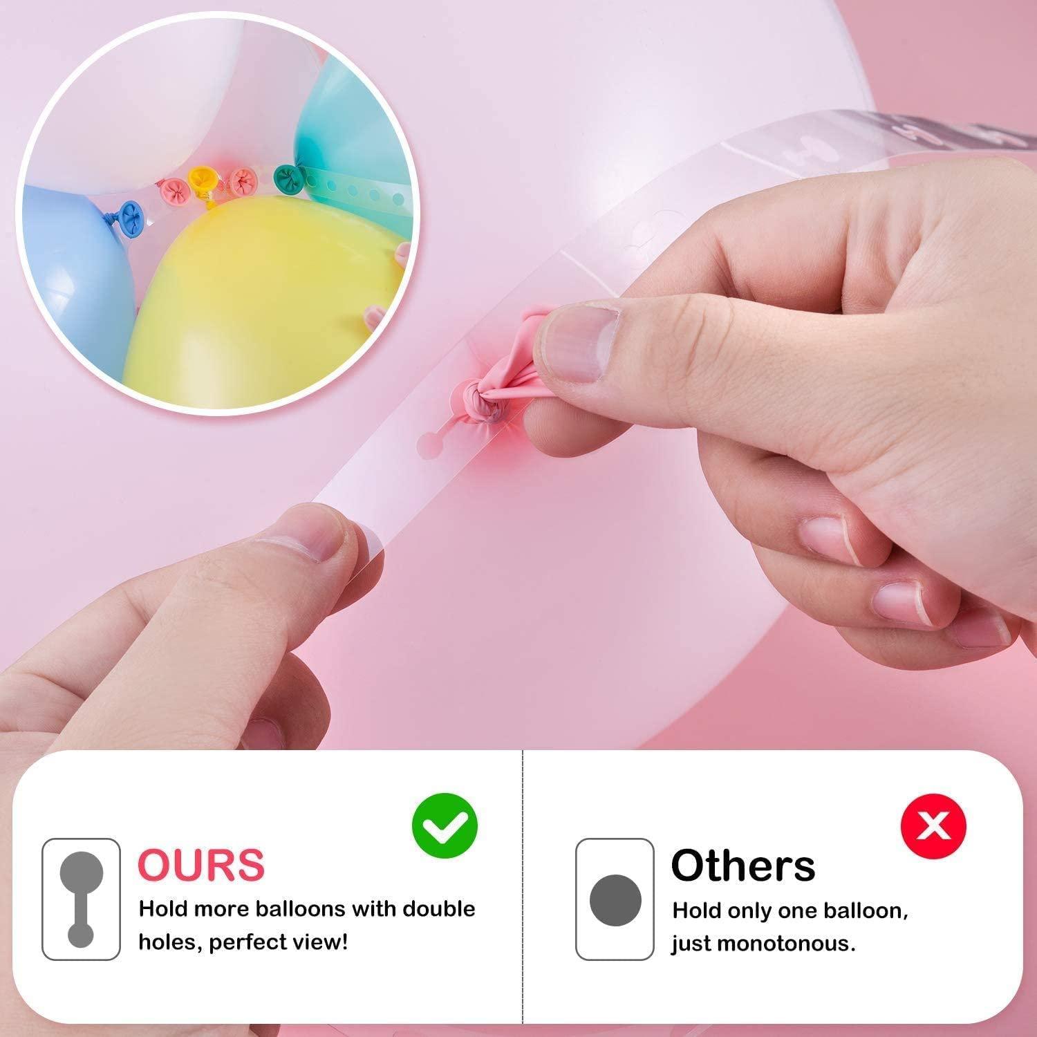 Balloon Decoration 5m Strips- arch tape for Easy Garland Making - The Party Store