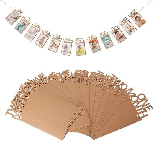 Monthly Photo Banner for First Birthday - The Party Store
