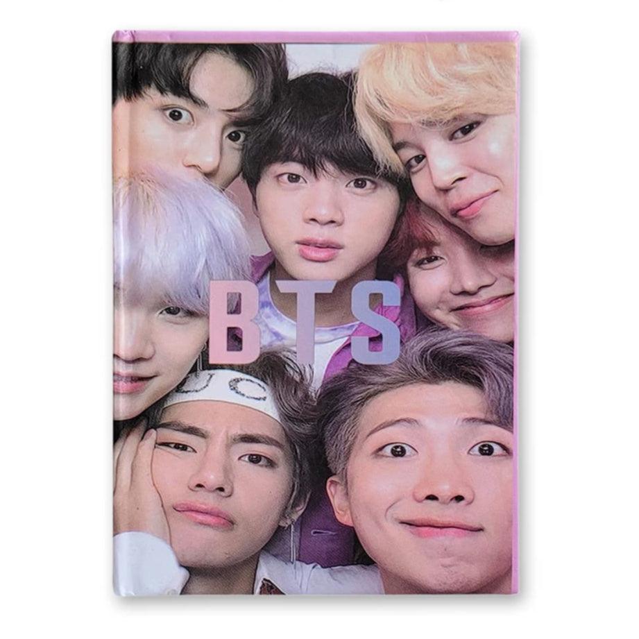 BTS Cover Mini Diary Hard Bound for Girls and Women - The Party Store