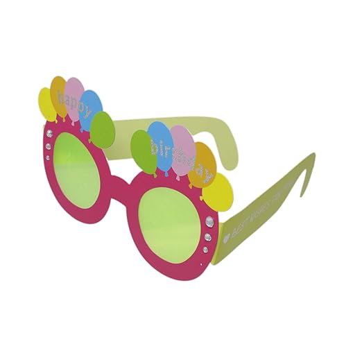 Paper Goggles Happy Birthday set of 6