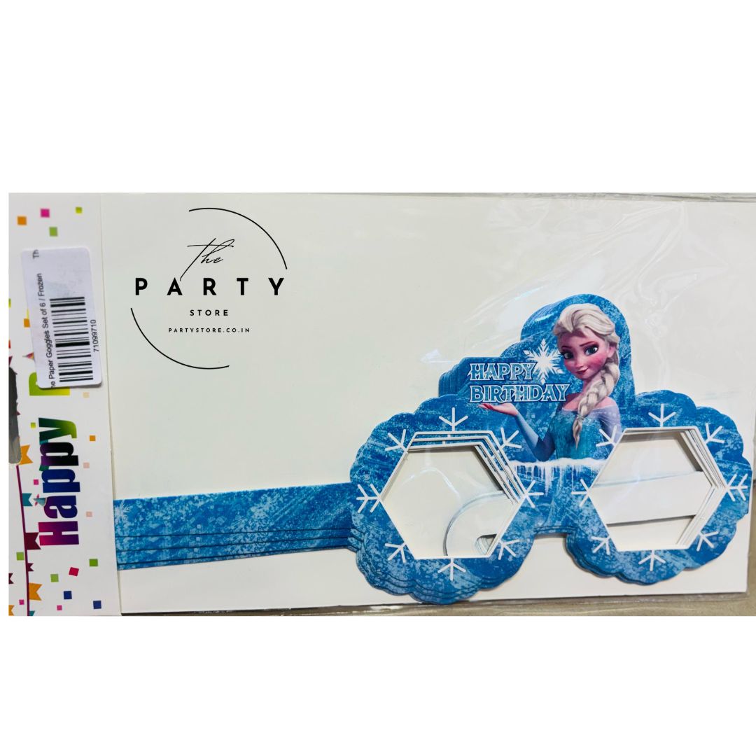 Theme Paper Goggles Set of 6