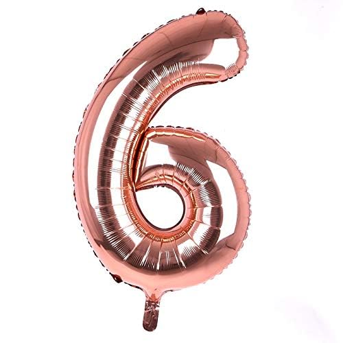 Helium Number Balloons | Age Number Foil Balloons 0–9 | Birthday Party Decorations | The Party Store