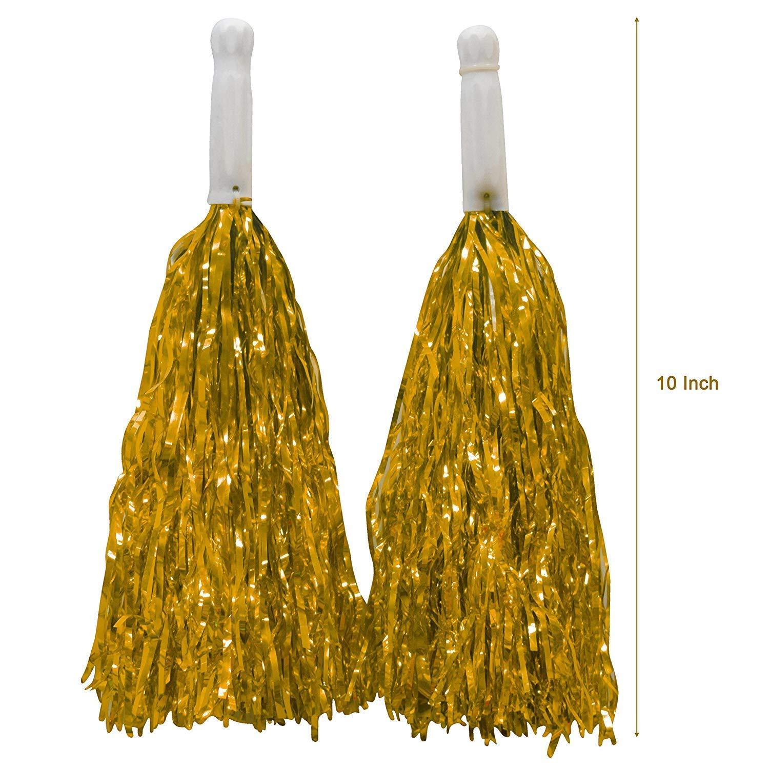 Cheerleader Pom Poms set of 2 - The Party Store