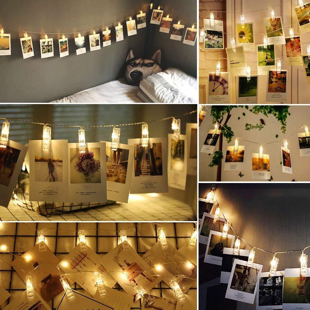 Photo Clips Lights - Warm White LED - The Party Store