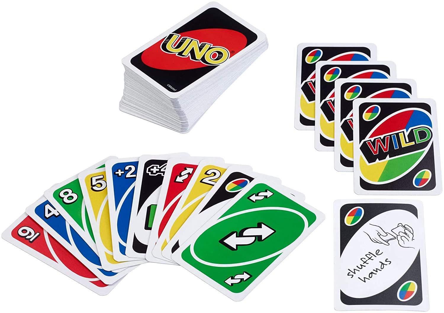 Uno Playing Card Game for House party - The Party Store
