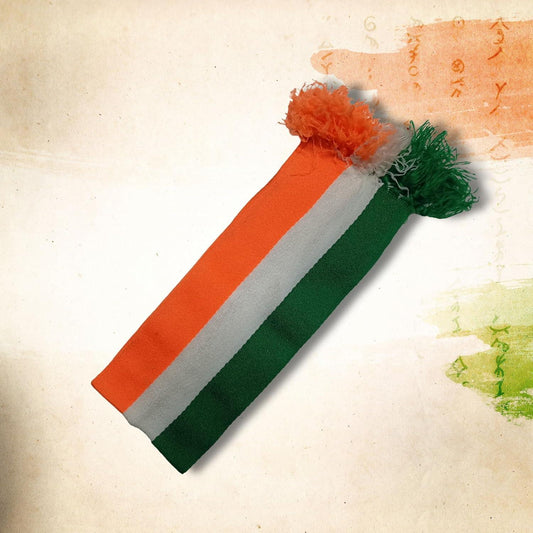 Tricolor Stripped Stole for Republic Day - Independence Day - The Party Store