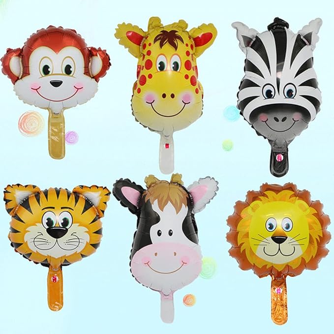 Animal Head Helium inflatable Foil Balloon for Kid Birthday Party Set of 1