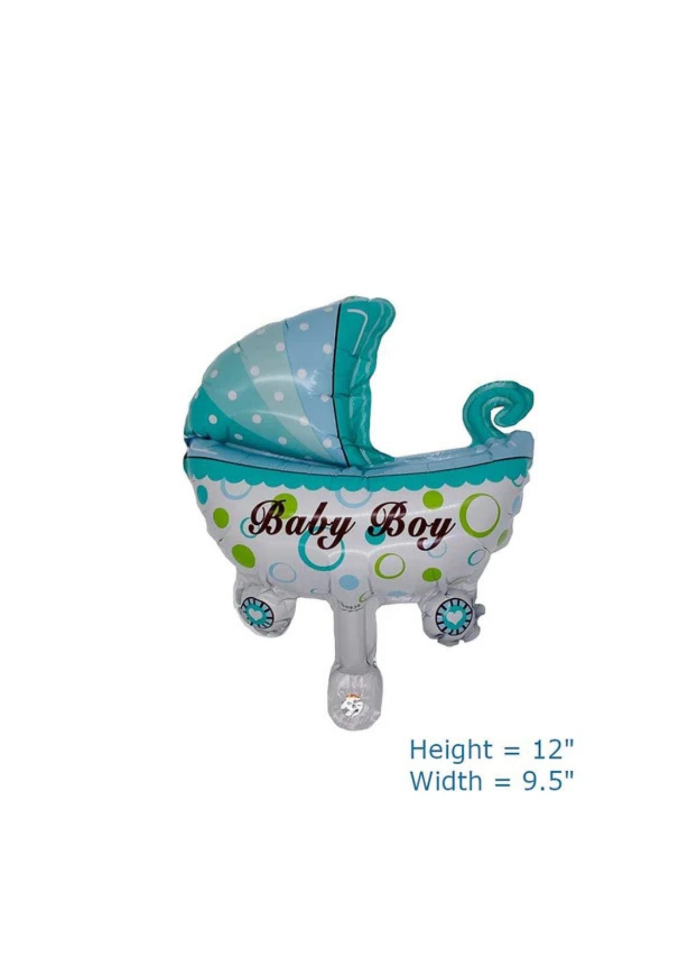Baby Boy Foil Balloon for Baby Shower Decoration (Pack of 5Pcs)