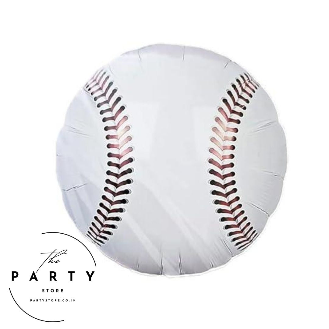 Baseball Theme Ball Shape Foil Balloon