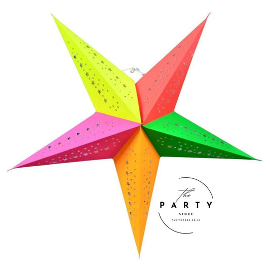 Beautiful Hanging Star | Decorative Star Multicolor for Home & Office Décor