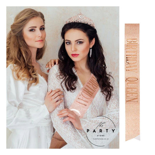 Birthday Queen Sash for Birthday Celebration