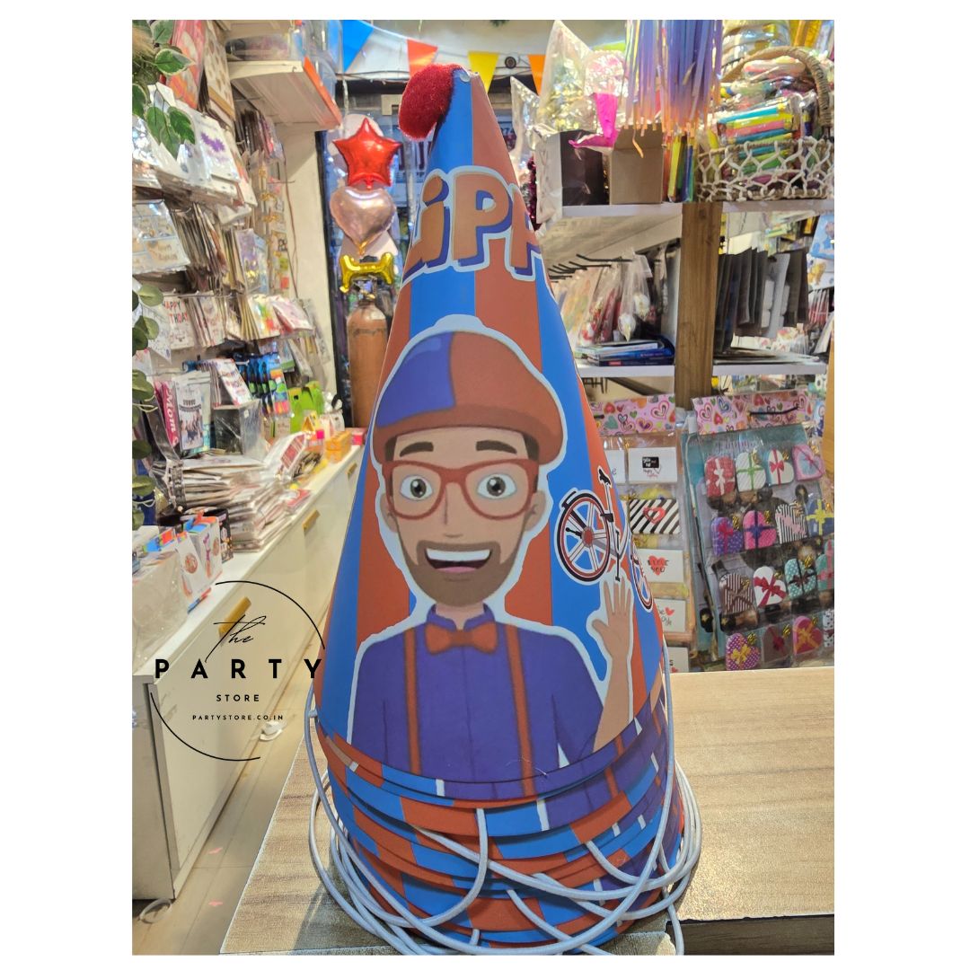Blippi theme Birthday Caps