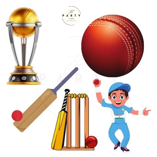 Cricket theme Kids Party Cutouts