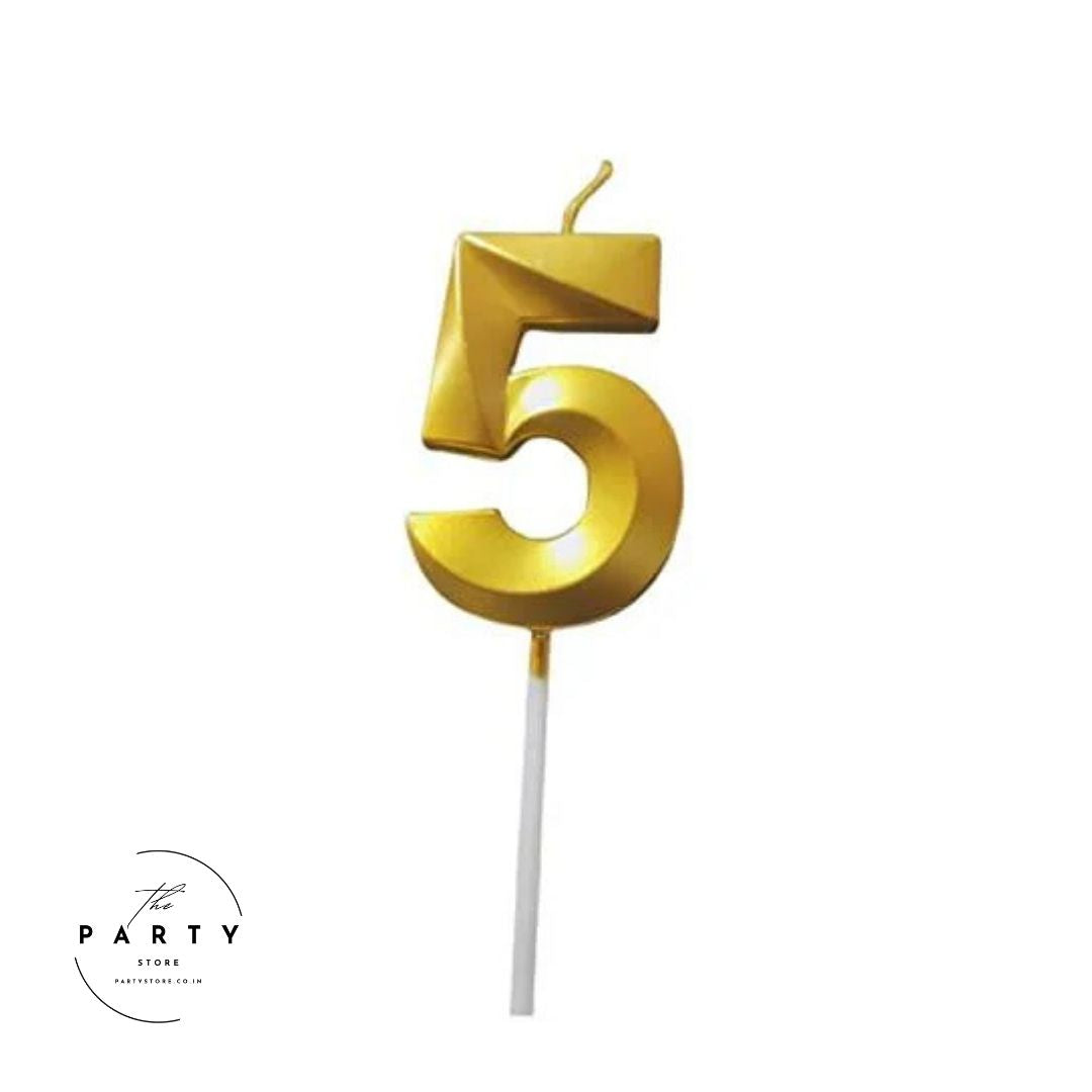 Decorative Number candle for Birthday Cake