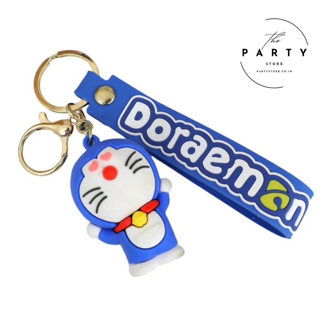 Doraemon 3D silicon Keychain