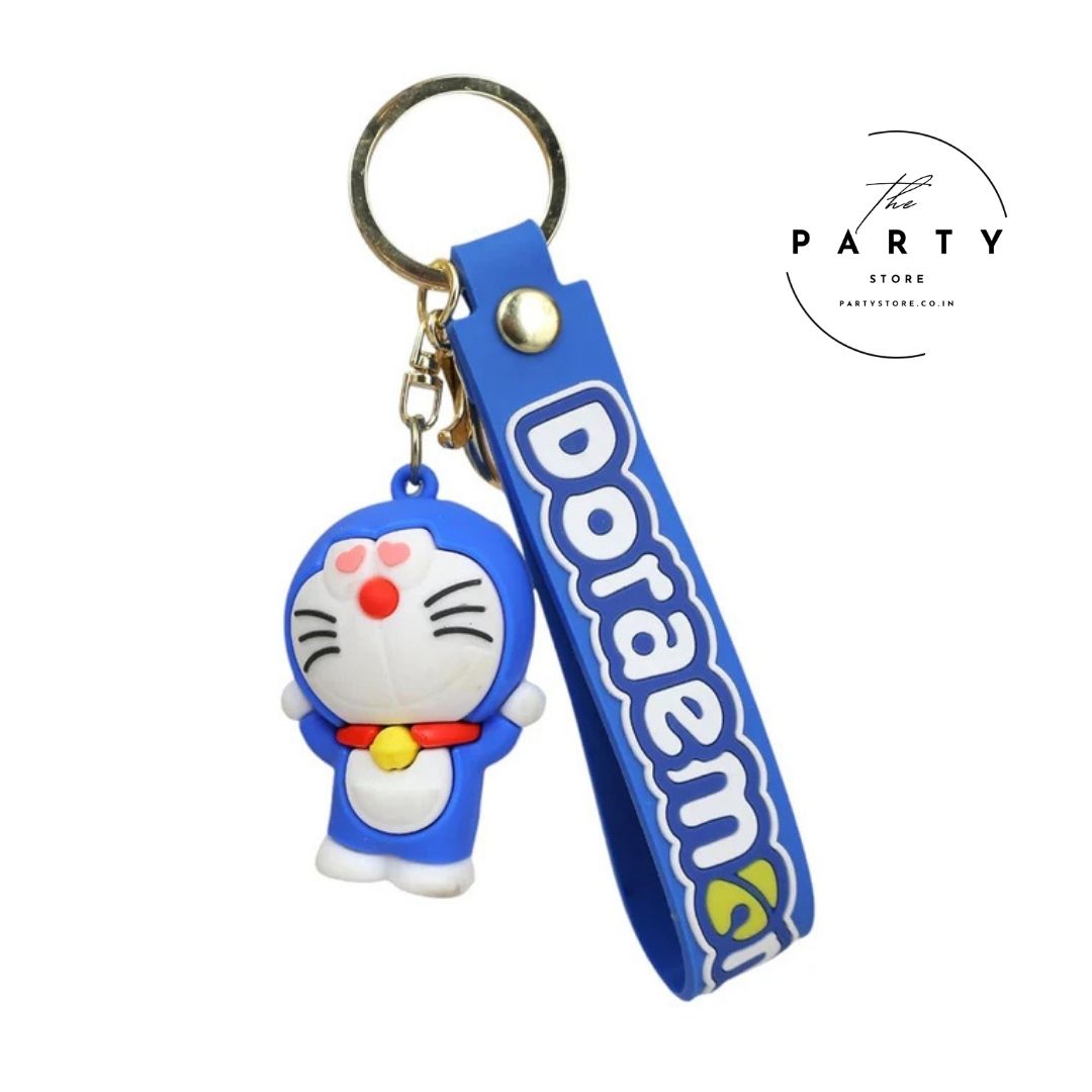 Doraemon 3D silicon Keychain