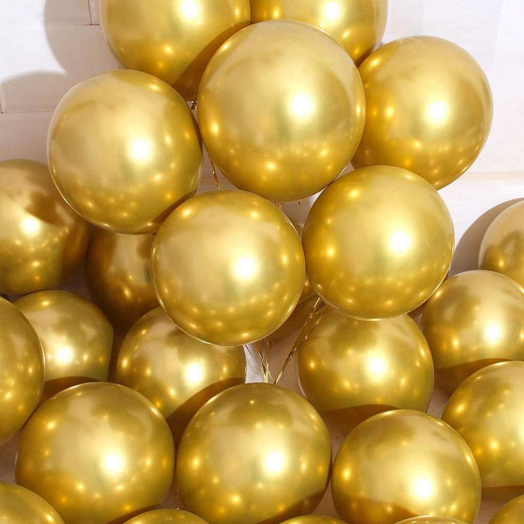 Chrome Helium Balloons Online | Metallic Floating Balloons