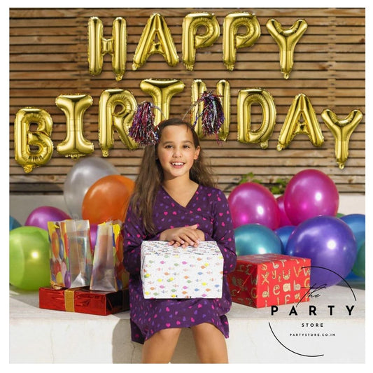 Happy Birthday Foil Balloon 3D Letters Inflatable Party Decor