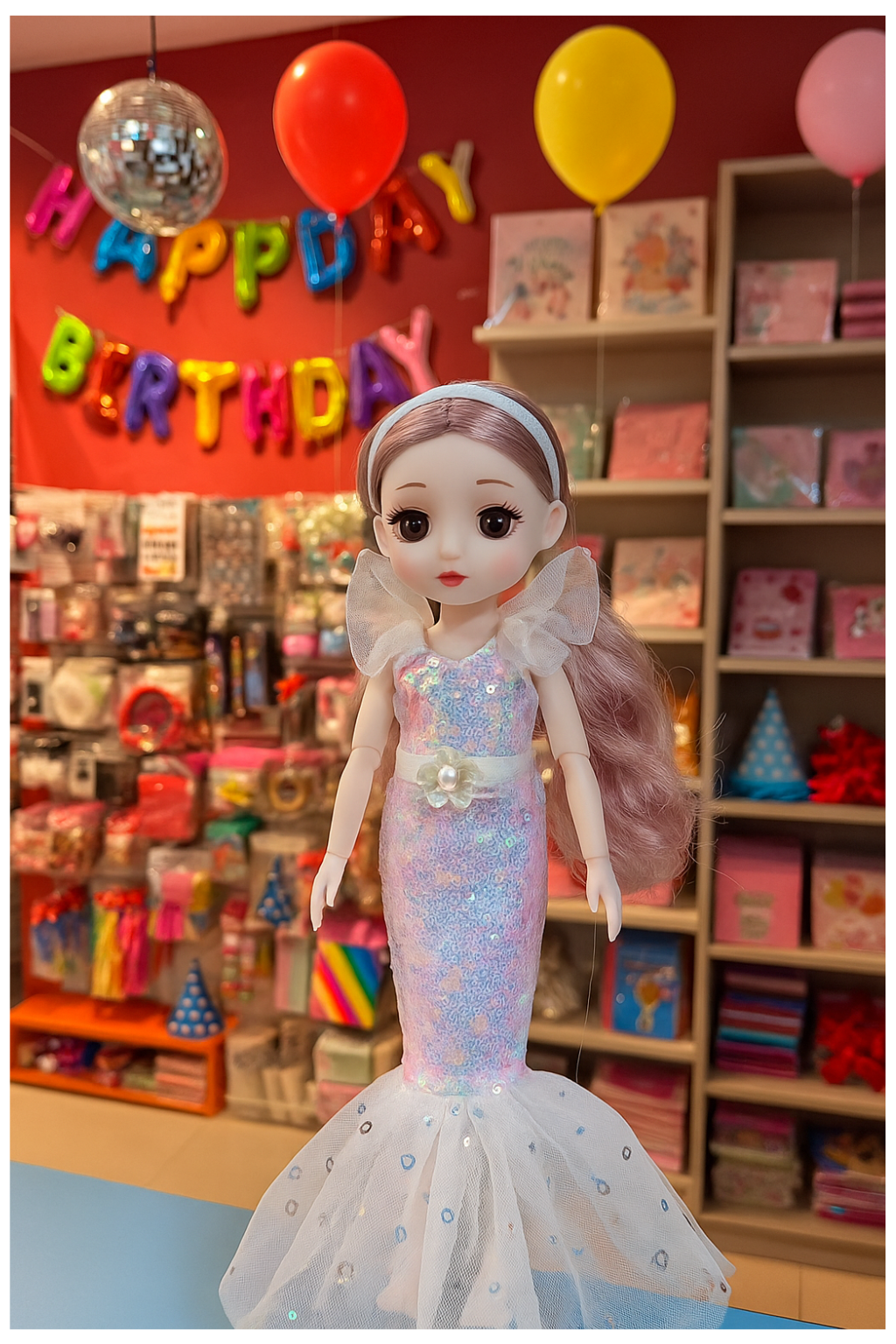 Musical Mermaid Doll for Girls – Lights, Sound & Glitter Tail | PartyStore.co.in