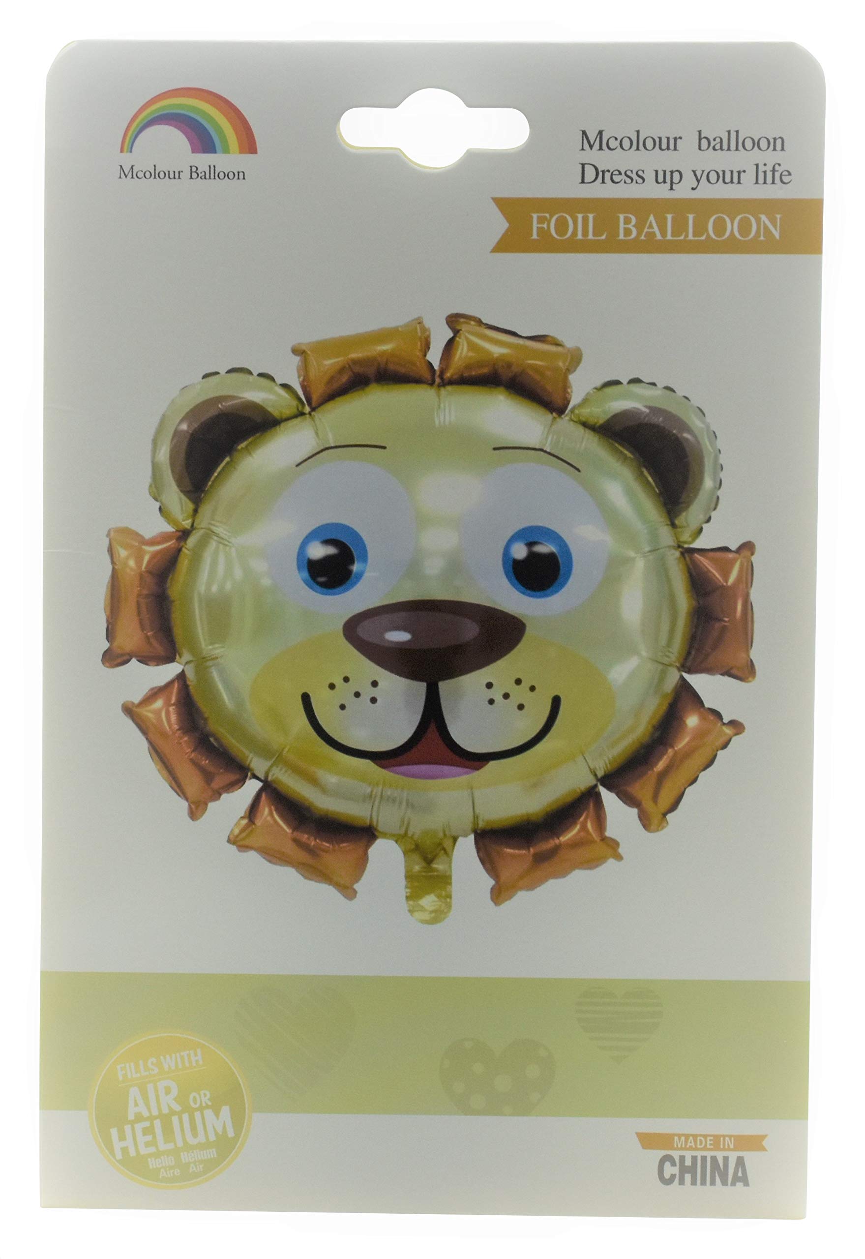 Animal Head Helium inflatable Foil Balloon for Kid Birthday Party Set of 1