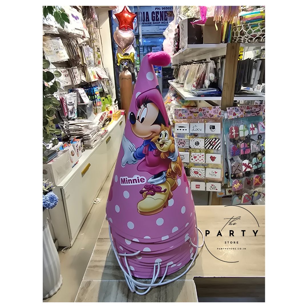 Mini mouse Paper Caps for Birthday theme party