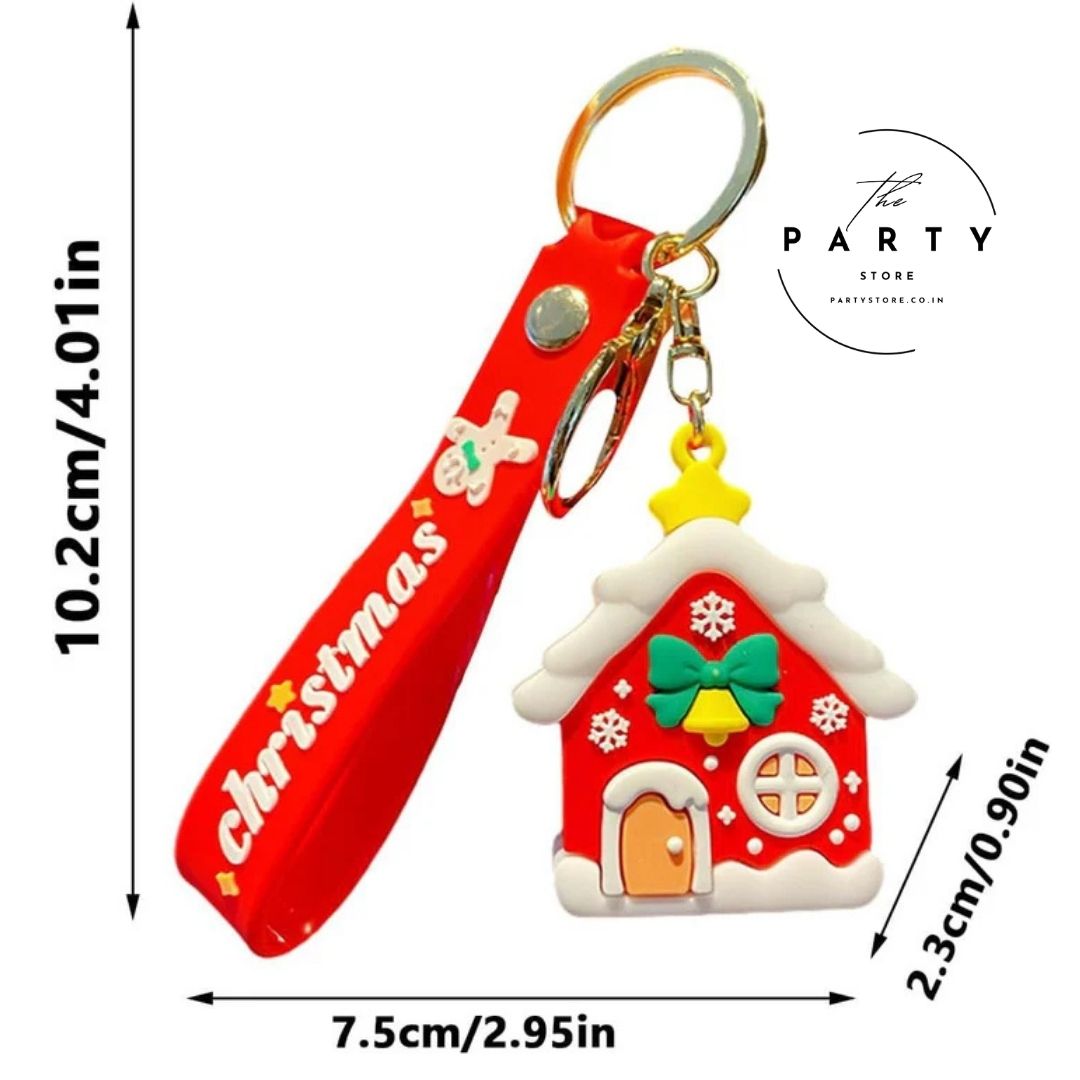 Merry Christmas Keychain - Set of 2