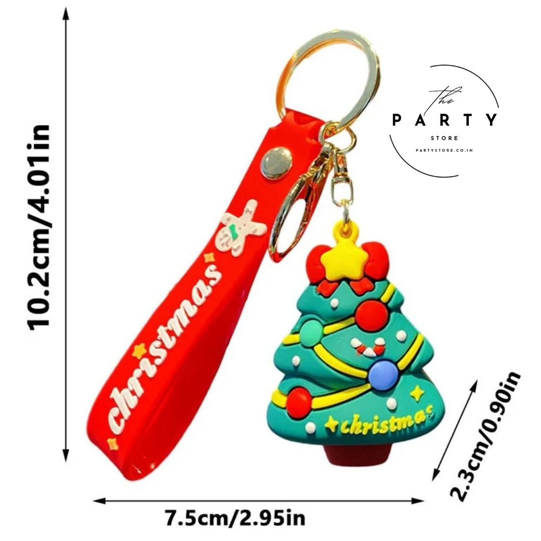 Merry Christmas Keychain - Set of 2