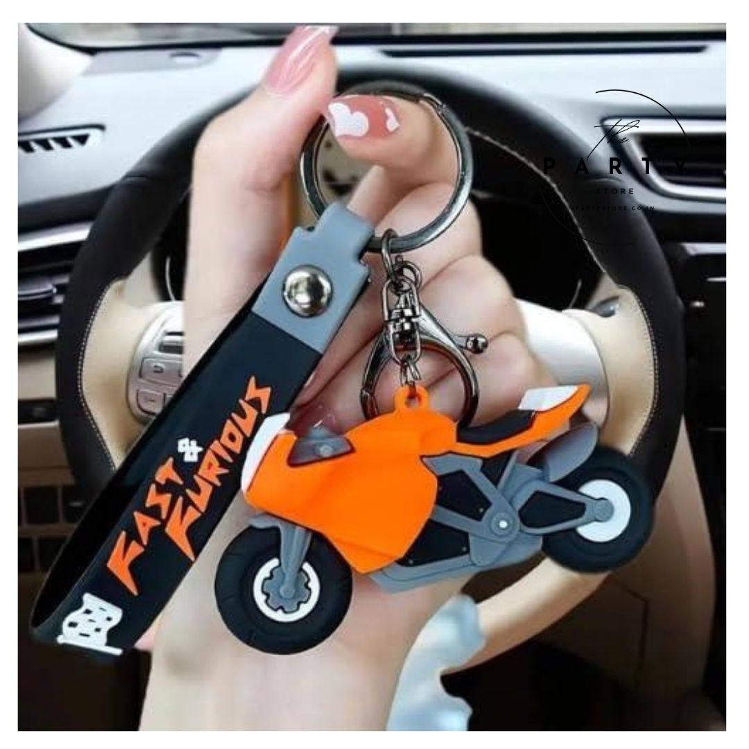 Motorcycle Model Keychain - Set of 2