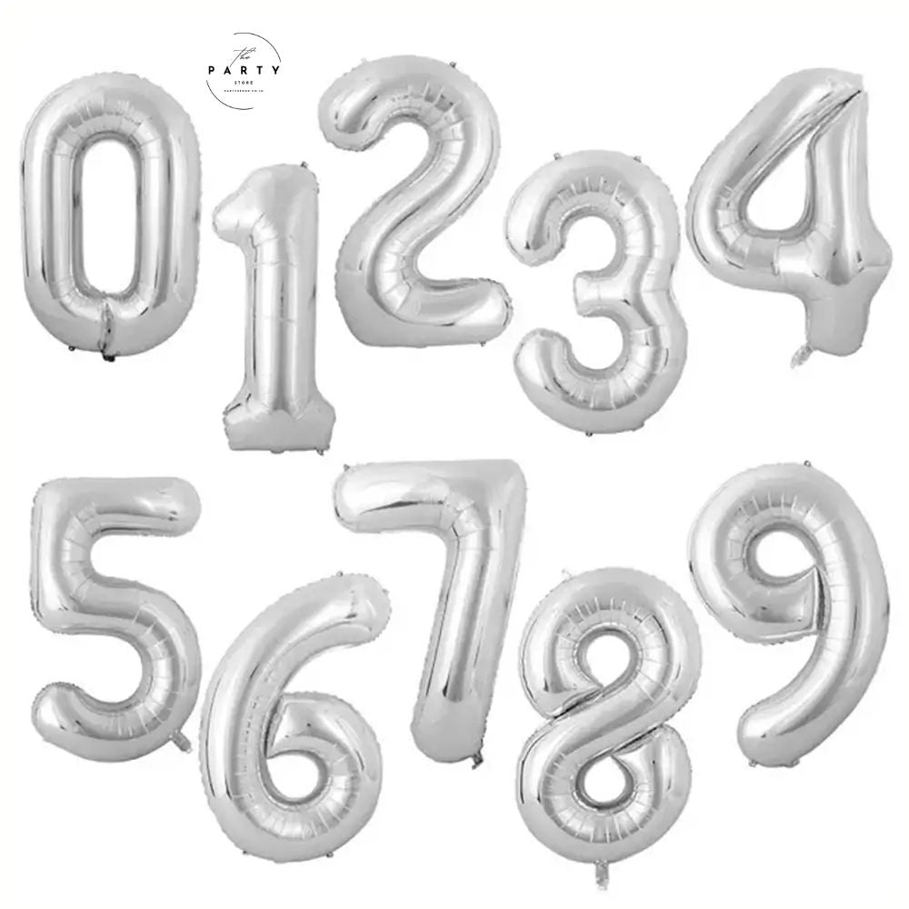 Foil Number Balloons Helium Inflatable 40 Inch