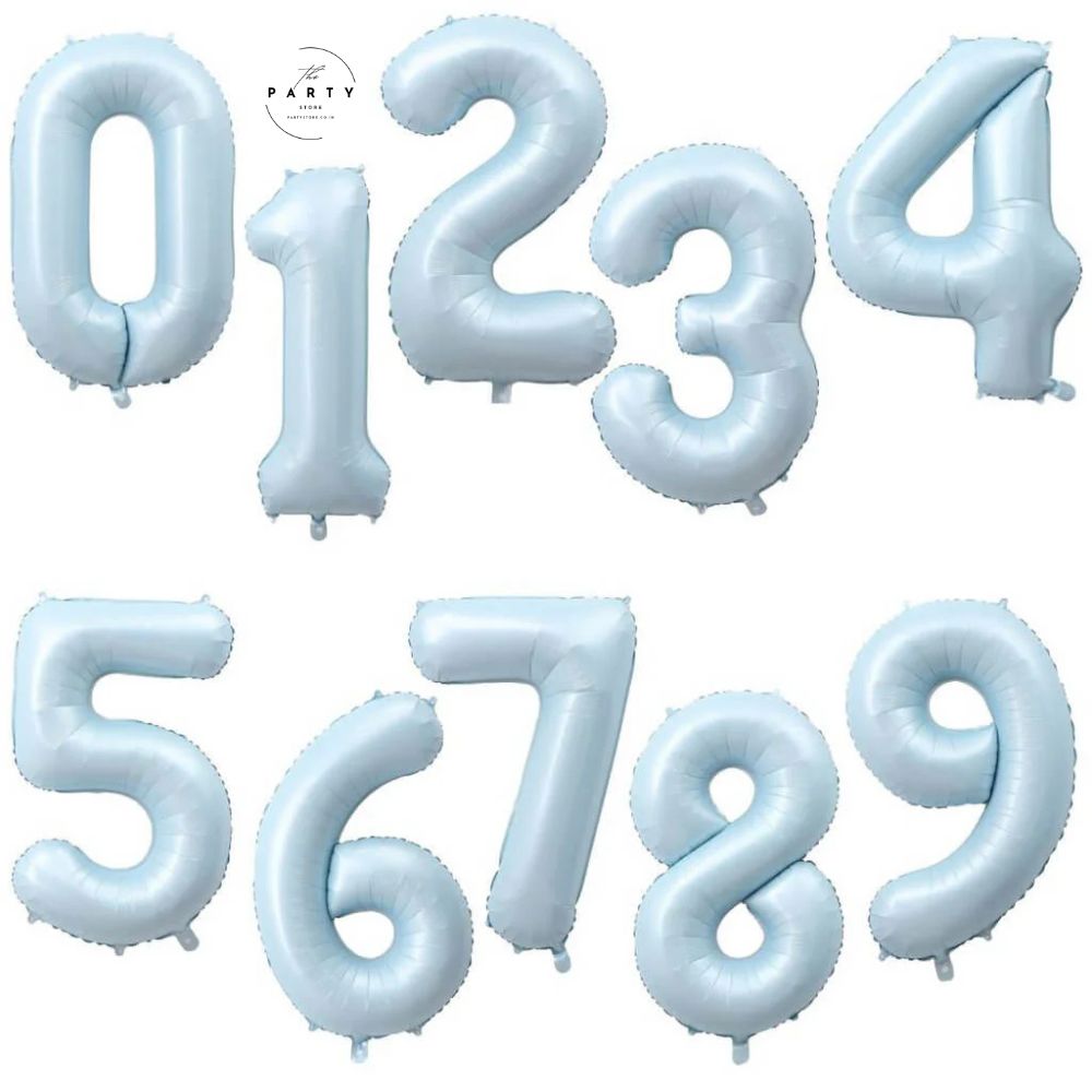 Foil Number Balloons Helium Inflatable 40 Inch