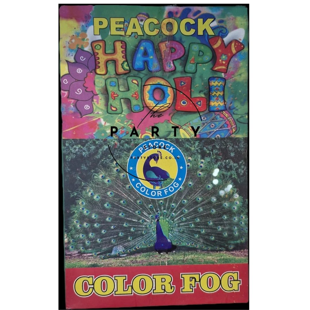 Peacock Color Fog