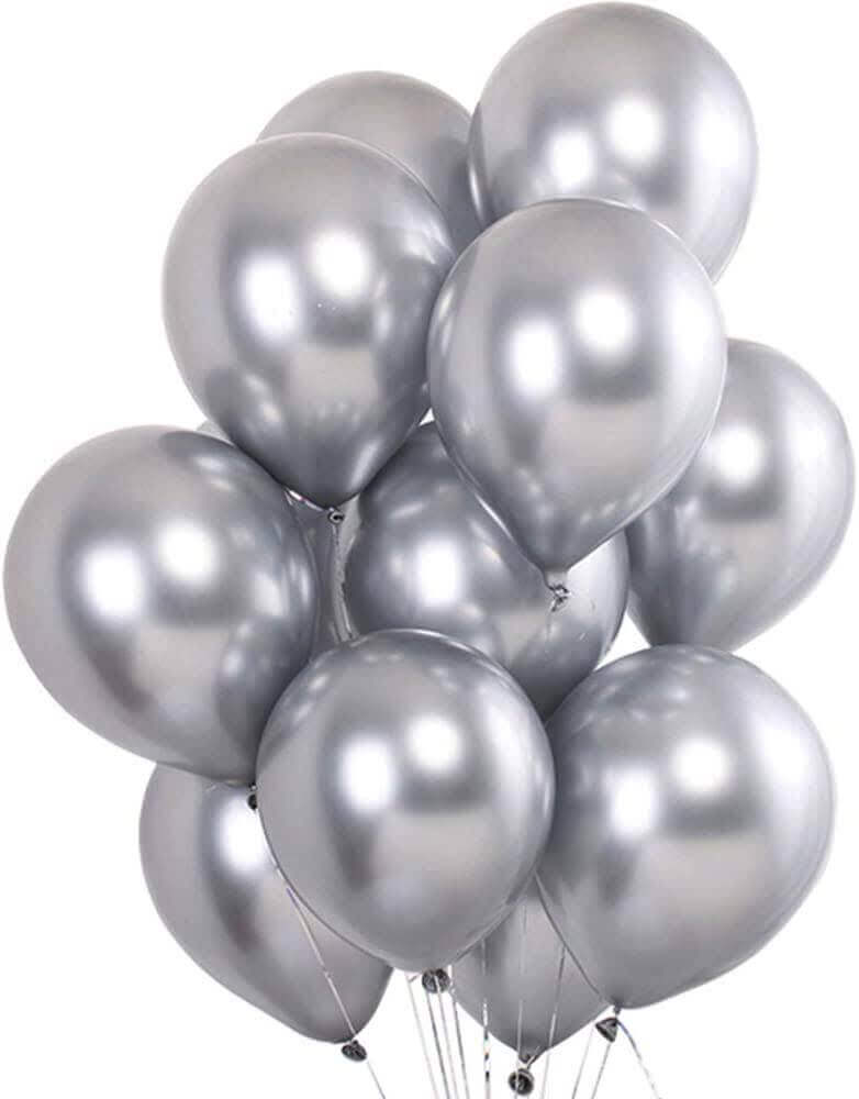 Chrome Helium Balloons Online | Metallic Floating Balloons