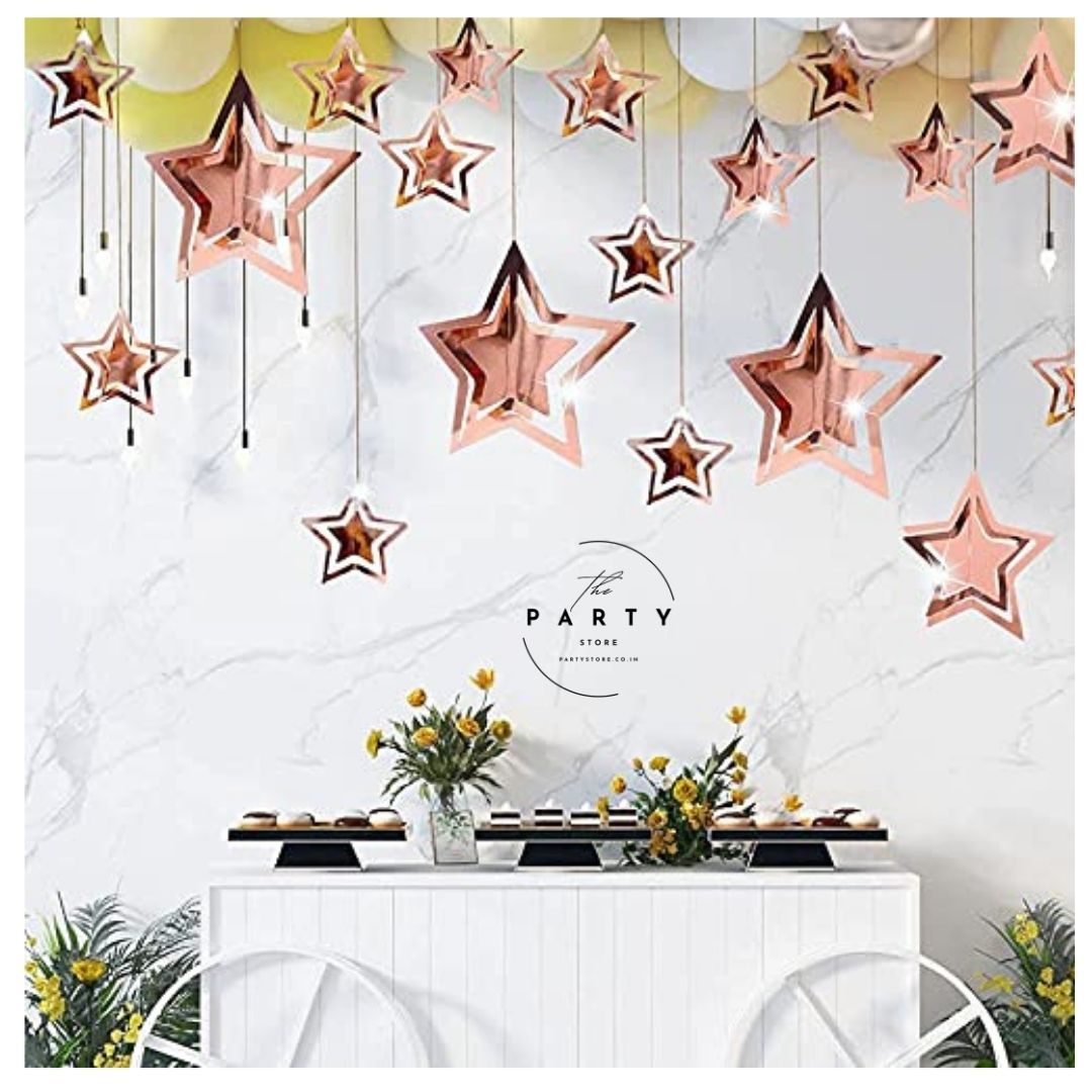 Star Shape Hanging Decoration Kit