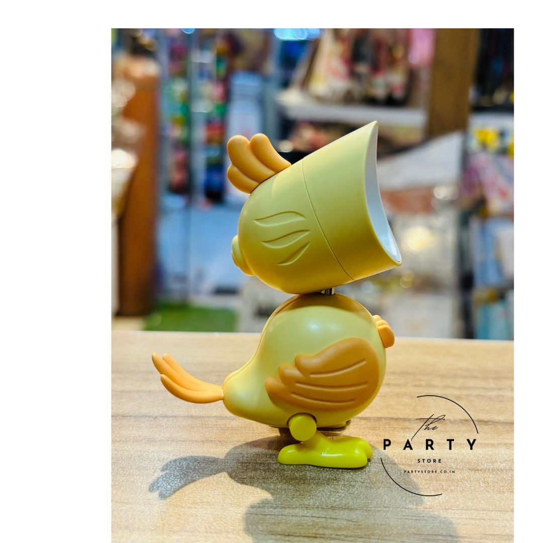 Parrot Shape Night Lamp Mini Portable LED Desk Lamp for Kids