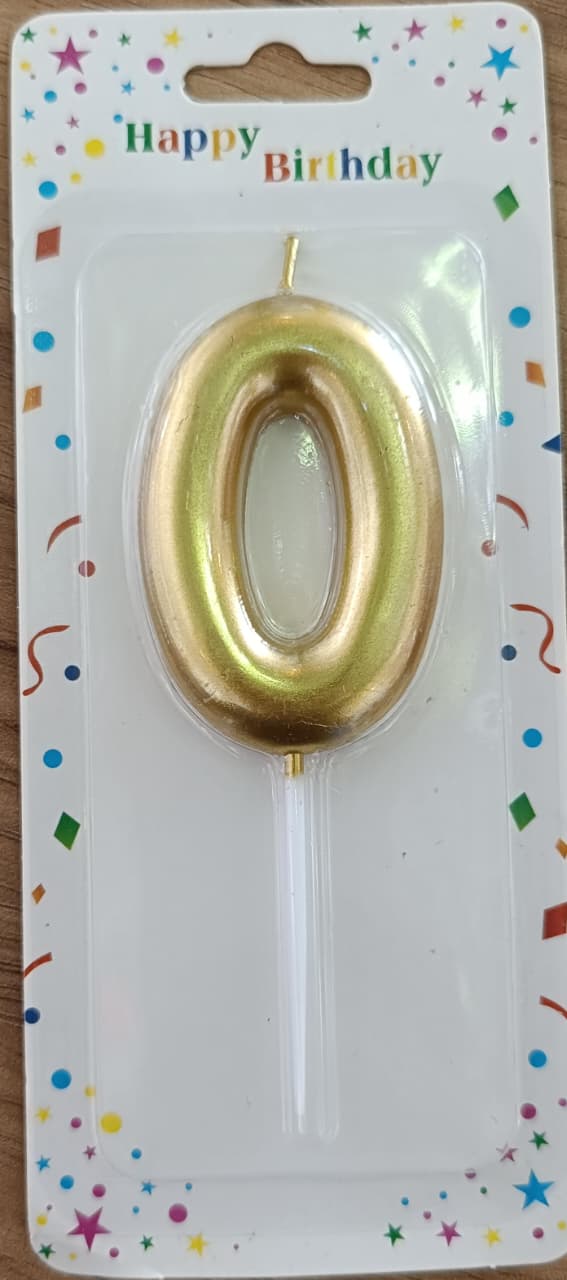 Decorative Number candle for Birthday Cake
