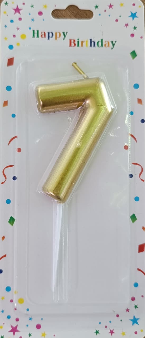 Decorative Number candle for Birthday Cake