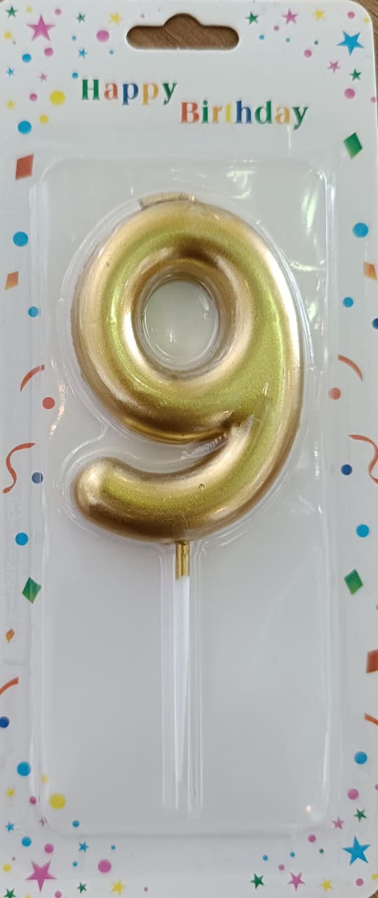 Decorative Number candle for Birthday Cake