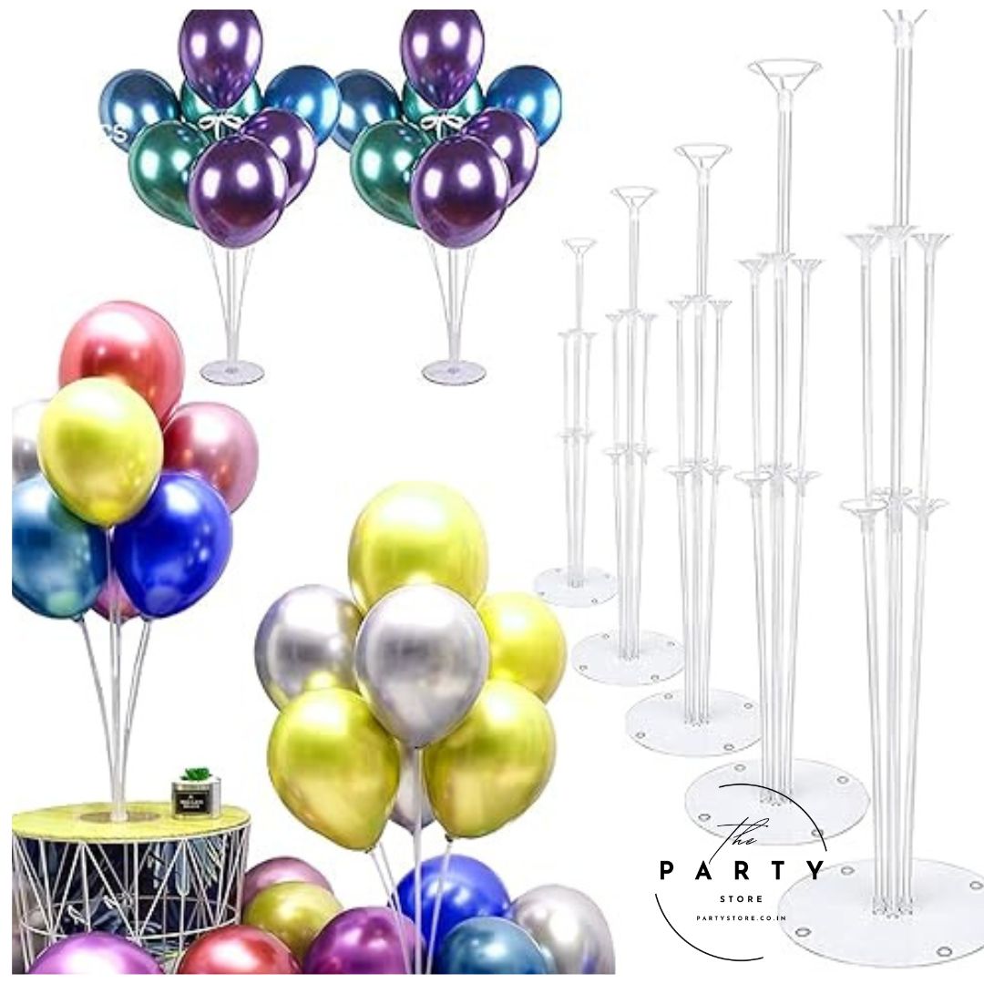 Balloon stand with 5 sticks